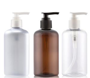 Wholesale White Plastic Pump Lotion Bottles Cosmetic Packaging 8 Oz 250Ml 300Ml 500Ml from china suppliers