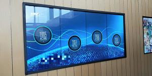 Wholesale 49 Inch Video Wall Display Monitors HD 4K Advertising Screen AC 100v~240v 50/60HZ from china suppliers