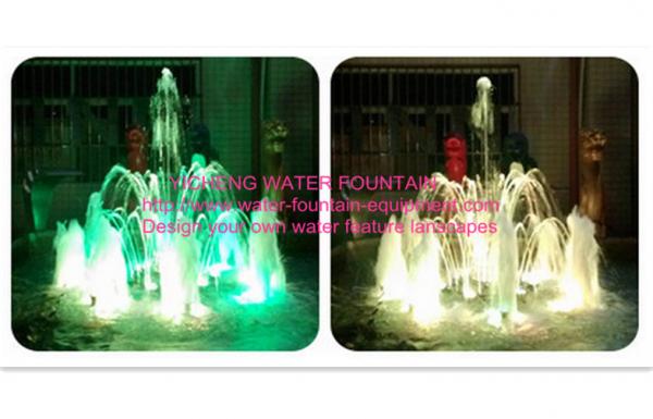 Quality Portable Garden Decoration Dancing Water Fountain Stainless Steel Piping for sale