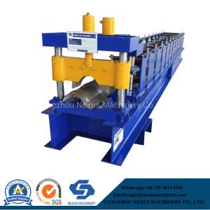 Wholesale Nexus High Speed Prepainted Steel Roof Tile Ridge Cap Roll Forming Machine from china suppliers