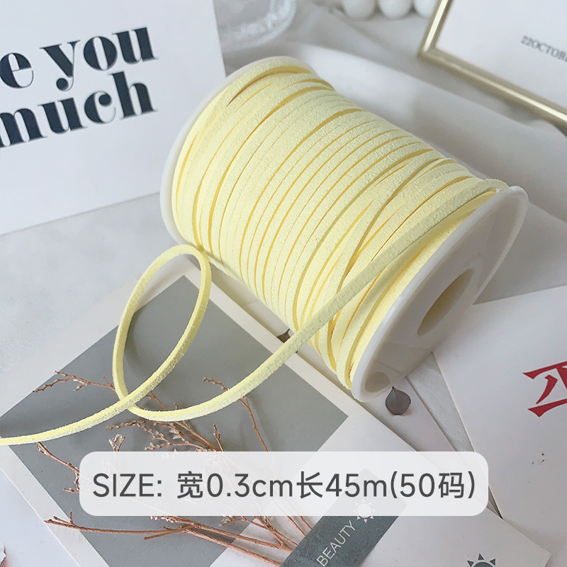 3mm Suede Leather Velvet Ribbon ISO9001 Blue Velvet Ribbon Wired
