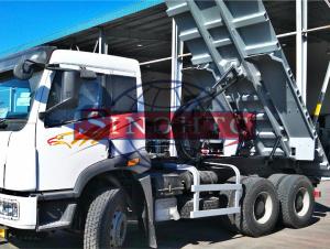 Wholesale 20 Tons Construction Dump Truck , Earthmoving 6x4 Driving Type Automatic Dump Truck from china suppliers