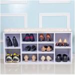 Melamine MDF Wooden Grid 100cm Width Entryway Shoe Bench