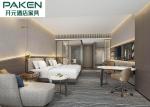 Luxury Hotel Bedroom E1 Grade Plywood Dyed Veneer Furniture Natural Marble Table