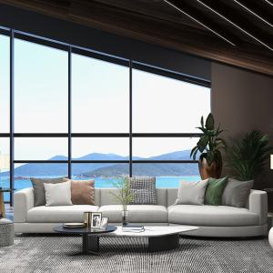 Wholesale 320*130cm Diamond Tufted Modern Fabric Sofa Set 100 Percent Polyester Fabric from china suppliers