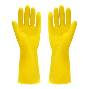 Wholesale 32CM Latex Household Glove Cleaning Bowl Unflocked Lining Latex Gloves Chemicals from china suppliers