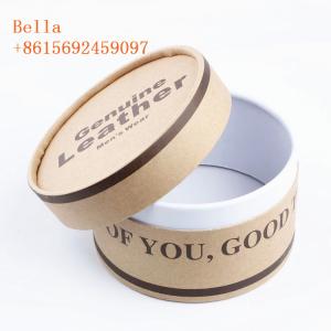 Wholesale Colored Handmade Paper Box Packaging 350g Thickness With Round Shape from china suppliers