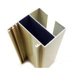 6063 Extruded Powder Coated Cream Aluminum Profiles For Windows