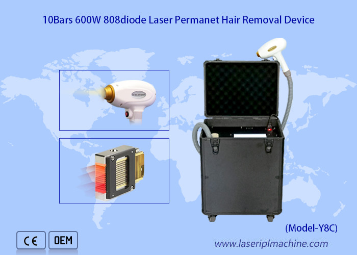 808nm Touch Diode Laser Hair Removal Machine Portable Permanent 1600w