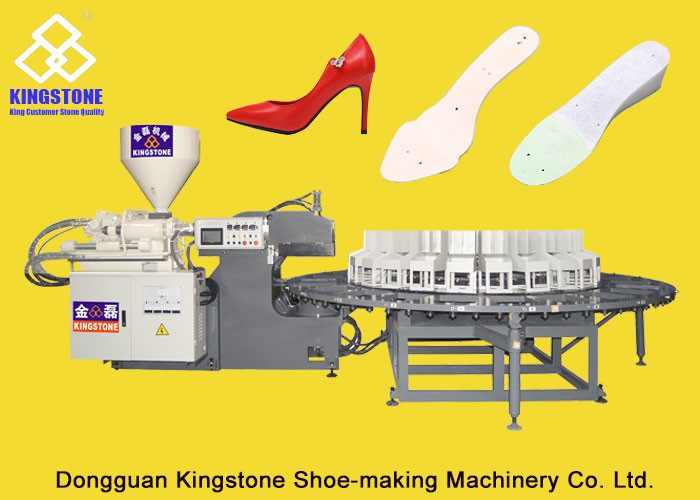 24 Stations Insole Rotary Injection Molding Machine For Low/ High Heel Shoes