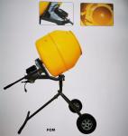 160L Mini Concrete Mixer Machine Yellow Cement Mixing Machine