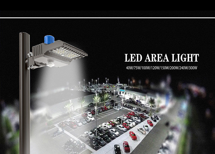 Ra70 160lm/W 400W Motion Sensor LED Street Light