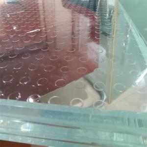 Wholesale Frameless Frosted Anti Slip Tempered Laminated Glass Panels Stair Step Glass Floor Systems from china suppliers