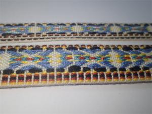 Wholesale Custom Woven Cotton High Strength Jacquard Tape Colorful National Style from china suppliers