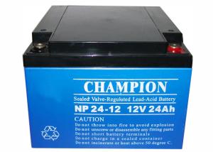 Wholesale China Champion Battery 12V24Ah NP24-12 Lead Acid AGM Battery VRLA Battery, SLA Battery from china suppliers