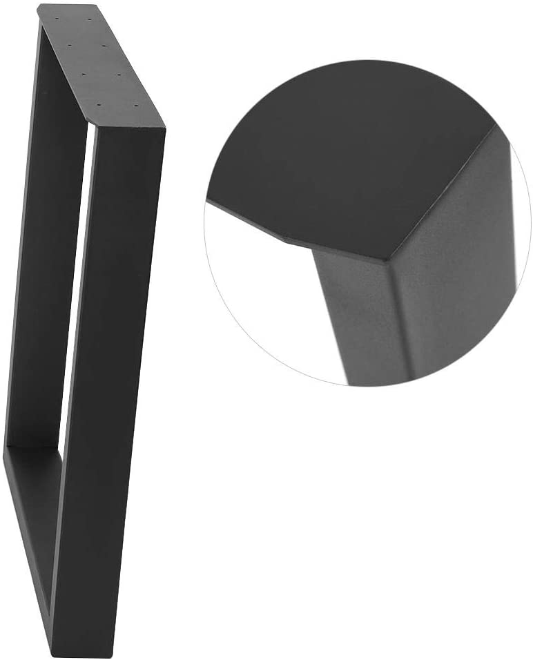 0.9mm Thickness Wide Square Tube Metal Dining Table Legs for Modern Furniture DIY