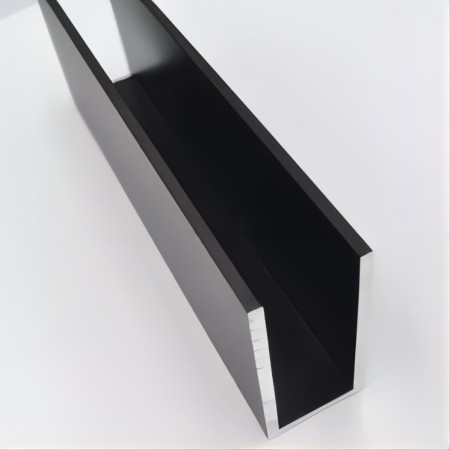 Custom ASTM Polished U Channel U Section Aluminium Extrusion 5m