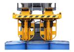 YL6 Forklift and Crane mounted Six Barrels Clamp Hoist Unique Eagle-grip