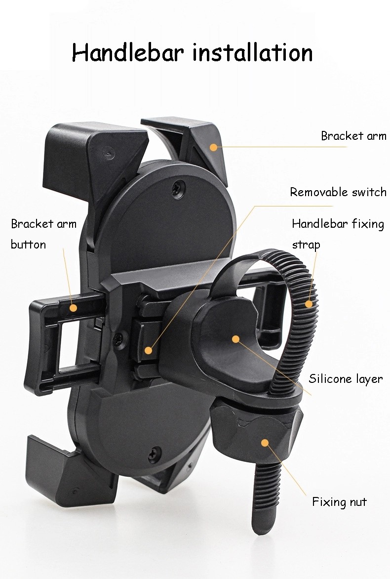 Fall Proof Mountain Bike Phone Holder