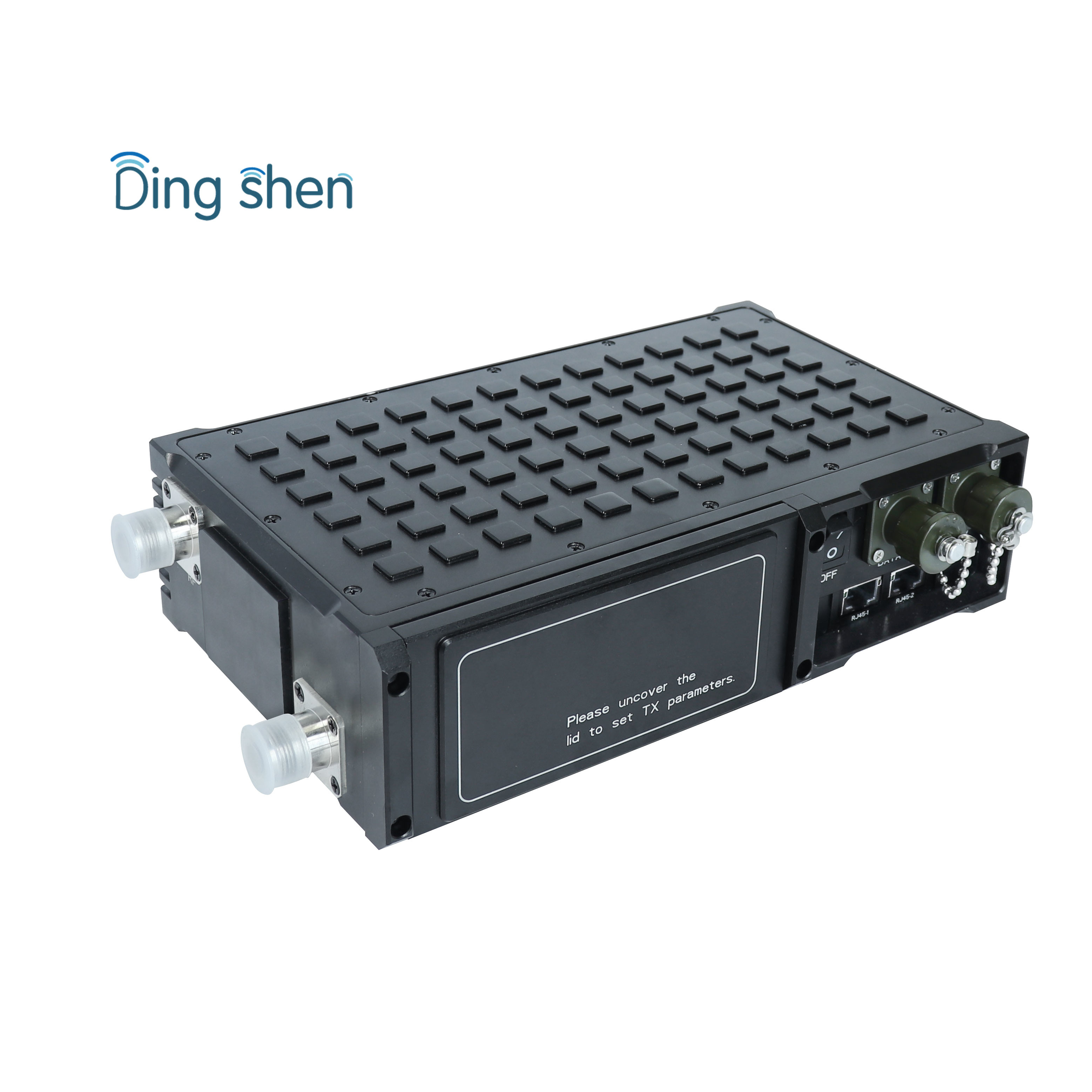 5~10km LOS COFDM Wireless Video Transmitter Low Delay IP Radio Transceiver with 5W Power