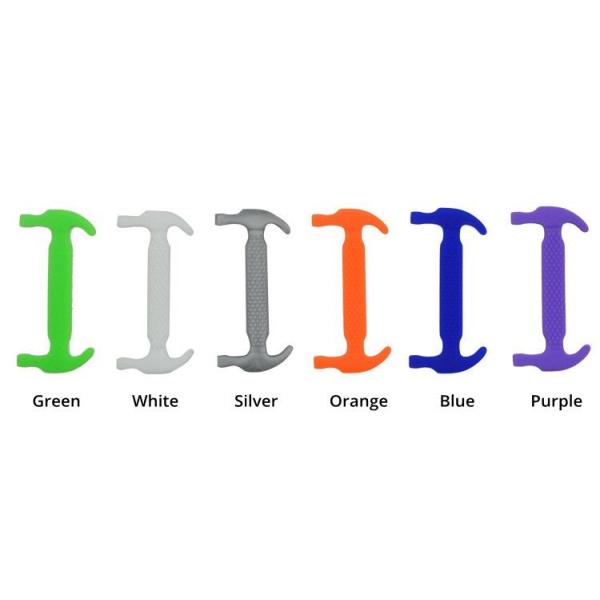 Hammer Creative Cool Silicone Gifts Shoelaces Easy To Clean With Duster Cloth