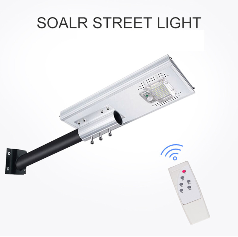 Super Brightness Outdoor LED Integrated 40W All In One Solar Street Light