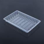 Disposable 22.5x15.5x2cm FDA Plastic Meat Tray
