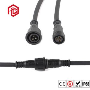 Wholesale Screw Locking 2 3 4 Pin 22AWG Waterproof Cable Connector from china suppliers