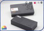 E-Flute Black Corrugated Mailer Box Matte Lamination Customzied Size And Logo