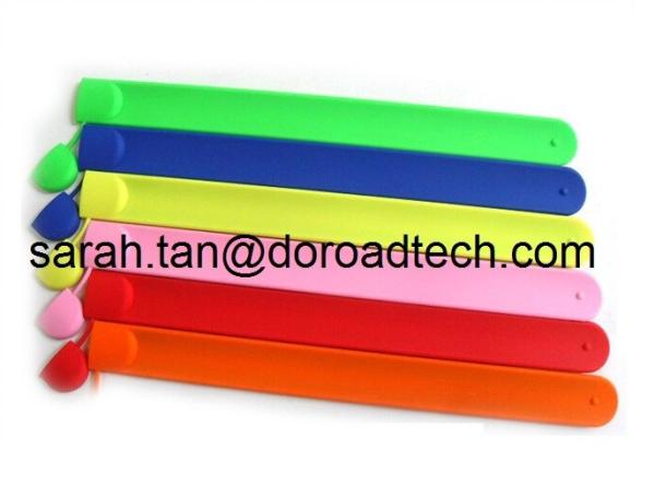 Best Selling Popular Silicone USB Flash Drives, 100% Real Capacity Band Wrist
