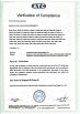 Shenzhen Pride Instrument Inc. Certifications