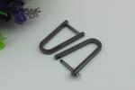 Bag Accessories Light Gold Metal D Ring Hardware,24MM Zinc Alloy D-ring Buckles