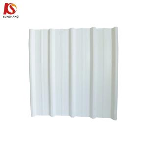 Wholesale Prime Grey PVC Roofing Sheet Durable ASA Coated Corrugated UPVC Roof Tiles for Building 1070mmx11800mm from china suppliers