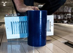Wholesale Air Conditioner Open Duct 21'' 200ft HVAC Duct Protection Film from china suppliers