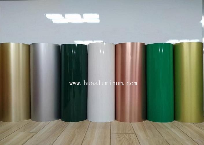 H32 Coated Aluminium Coil , Matt Surface Aluminum Trim Coil