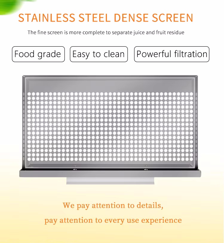 Fresh Orange Juice Machine No Need to Peel Oranges 22-25 Oranges per Minute Free Accessories Included