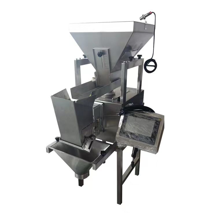 2 head particulate food chickpeas litter fine particles bag feeding and packaging machine