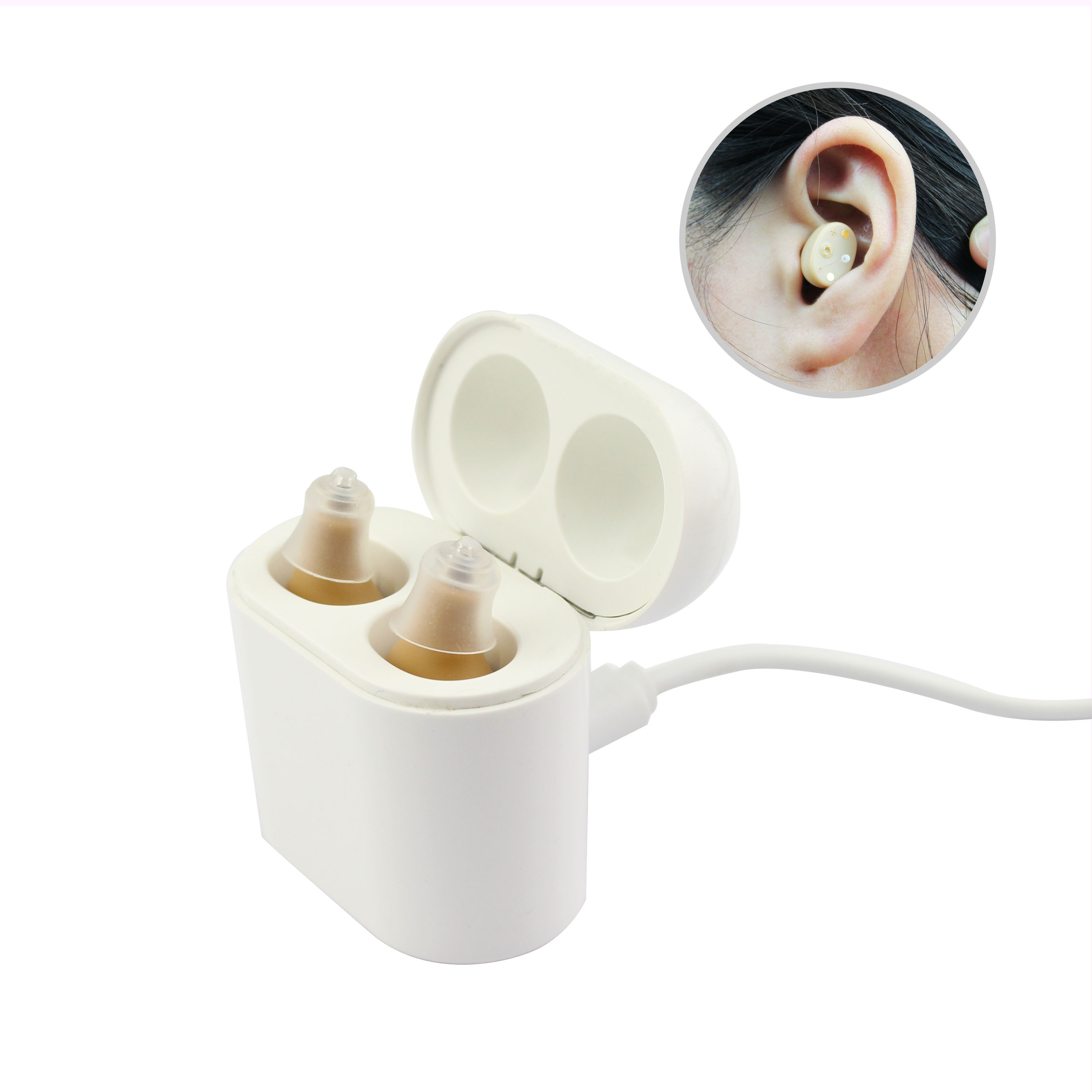 CIC Invisible Hearing Amplifiers