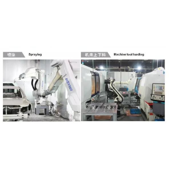 Three phase 380V Industrial Robotic Tig Welding Machine Hwashi 6 Axis Chair