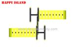 5.0mm Thickness Fiberglass Parts Exercise Gym Equipment For Park