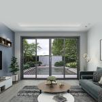 Stainless Steel Screen Netting Hurricane Impact Aluminium Sliding Door for