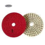 4 Inch 100mm Diamond 3 Steps Marble Polishing Pad