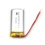 300mAh 3.7V Li Poly Rechargeable Battery Pack , KC Lipo Battery Pack 501743