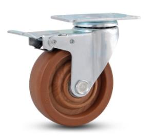 Wholesale 75mm Locking Wheels High Temp Caster Wheels Phenolic Caster from china suppliers