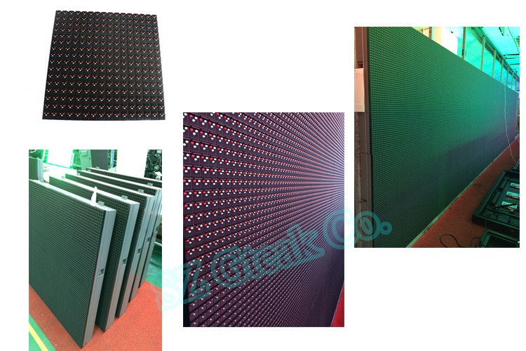 giant screen outdoor led display p25 advertising