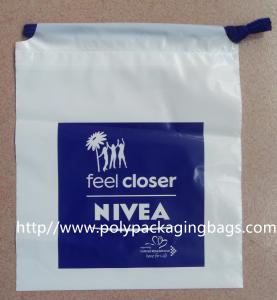 Wholesale Colorful CPE / LDPE Plastic Printed Drawstring Bags For Toys / Gift from china suppliers