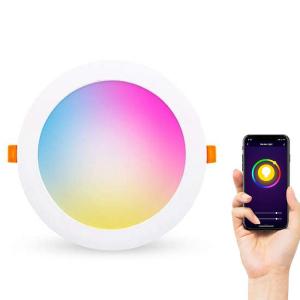 Wholesale RGB Downlight Indoor Decorating Recessed Ceiling Light RGBW 5w 7w 2.5/3.5/4inch Smart Led Down Light from china suppliers
