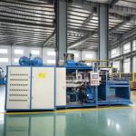 1220*710mm Forming Area Vacuum Thermoforming Machine For PE/PET/PVC/PS