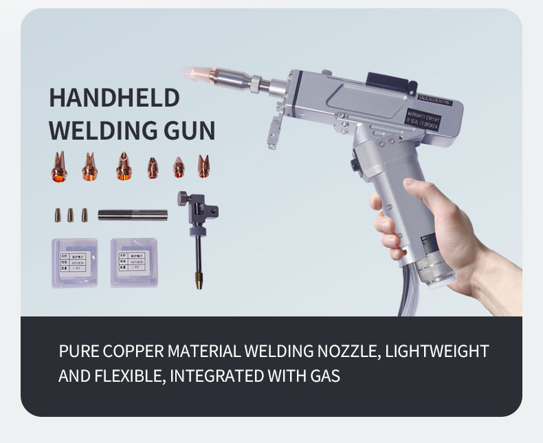 Output Power 3000w 4 in 1 Cutting Welding Machine 1000w 1500w 2000w Handheld for Metal Small Handheld Fiber Laser Welding