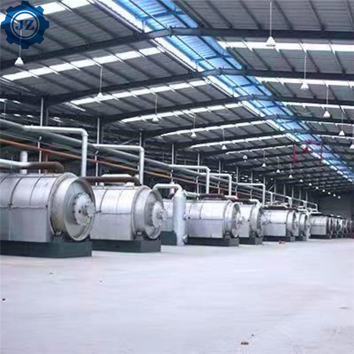 5ton-30ton Full Automatic Continuous Scrap Rubber Tyre Pyrolysis To Oil Equipment